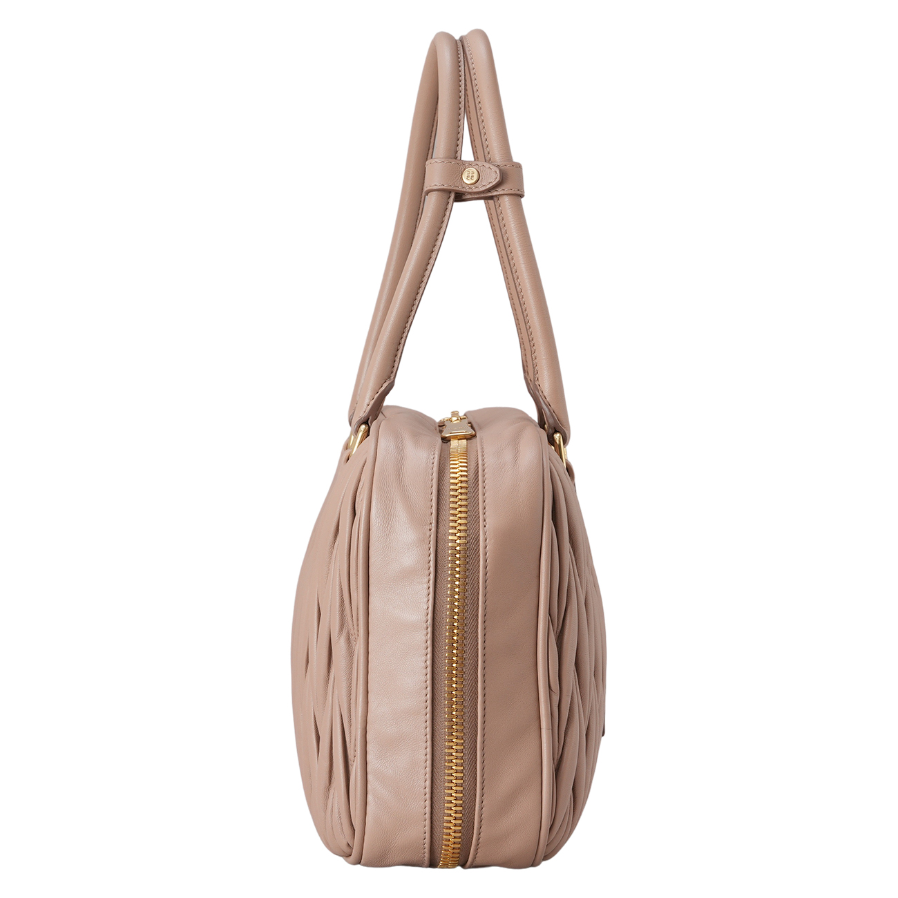 MIU MIU(USED)미우미우 5BB133 마테라쎄 토트백